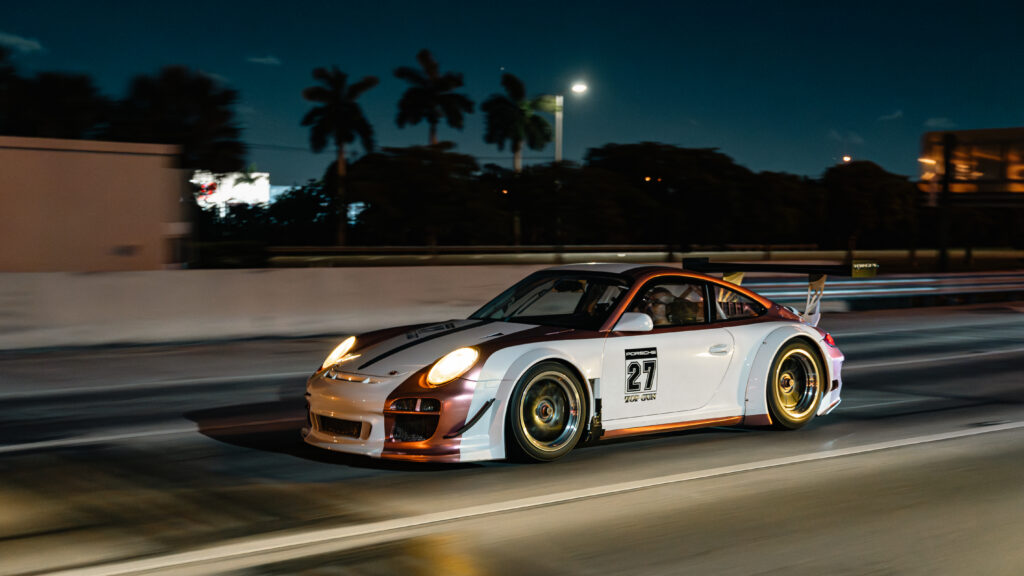 997 GT3R at Night